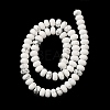 Synthetic Howlite Beads Strands G-K340-B06-02-2