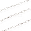 Tarnish Resistant 304 Stainless Steel Paperclip Chains CHS-F010-01B-P-2