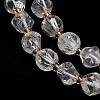 Natural Quartz Crystal Beads Strands G-K387-A16-02-5