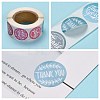 1 Inch Thank You Self-Adhesive Paper Gift Tag Stickers X-DIY-E027-A-01-4