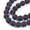Transparent Glass Beads Strands GLAA-T032-T10mm-MD03-3