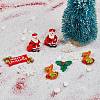 Christmas Theme Plastic Home Display Decorations AJEW-SZ0001-14-3