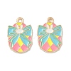 Easter Alloy Enamel Pendants LS-ENAM-I055-01KCG-10-1