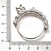 Alloy Open Back Bezel Pendants PALLOY-I223-03P-3