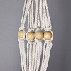 Cotton Rope Hanging Planters AJEW-WH0112-07-2