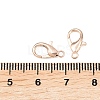 Zinc Alloy Lobster Claw Clasps E102-RG-5