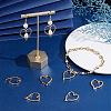 8Pcs Brass Pendants KK-NB0004-24-4