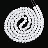Baking Paint Glass Beads Strands DGLA-N015-6mm-01-2