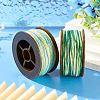 2 Rolls 2 Colors Segment Dyed Round Polyester Twisted Cords OCOR-TA0003-59A-5