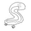 304 Stainless Steel Chain Necklaces NJEW-M078-13P-2