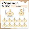 10Pcs Alloy Pendants FIND-LP0003-36N-2