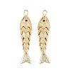 Brass Micro Pave Cubic Zirconia Pendants X-KK-A269-01C-G-1