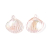UV Plating Opaque Acrylic Pendants PACR-M003-16D-2