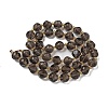 Natural Ice Obsidian Beads Strands G-K387-A09-02-5