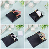 2Pcs 2 Styles Rectangle Square PU Leather Jewelry Gift Zipper Bags ABAG-TADJ0001-01A-6