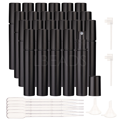 80 Sets 3ML Plastic Spray Bottles with 2Pcs Mini Transparent Plastic Funnel Hopper MRMJ-BC0003-28B-1