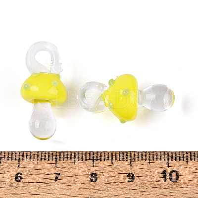 Handmade Lampwork Pendants LAMP-T021-14I-1
