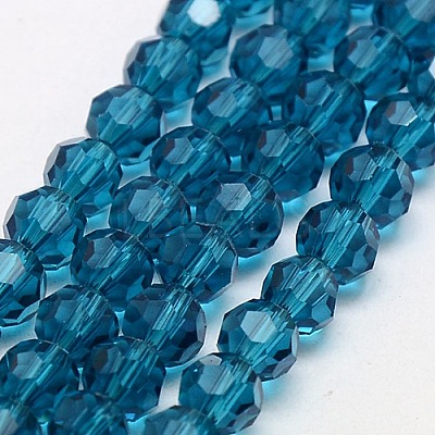 Glass Beads Strands EGLA-J042-6mm-14-1
