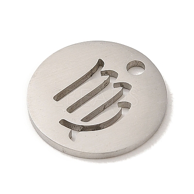 Non-Tarnish 201 Stainless Steel Charms STAS-E217-10P-01-1