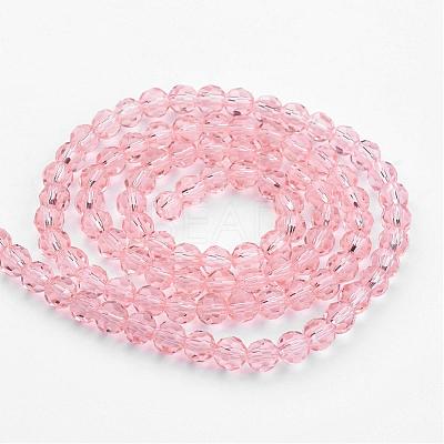 Transparent Glass Bead Strands GLAA-G013-10mm-87-1