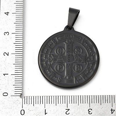 Ion Plating(IP) 304 Stainless Steel Pendants STAS-A053-24C-B-1