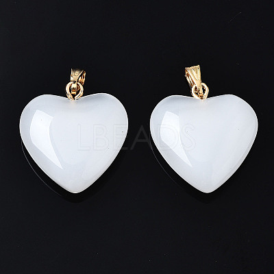 Spray Painted Glass Pendants X-GLAA-N035-016-A02-A-1