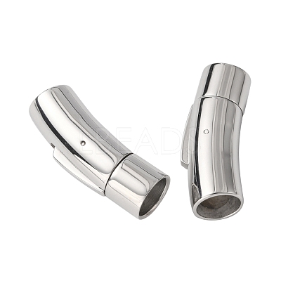 Tarnish Resistant 304 Stainless Steel Bayonet Clasps STAS-F131-26P-1