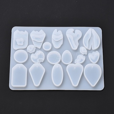 DIY Pendant Silicone Molds DIY-Z012-11-1
