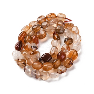 Natural Red Agate Beads Strands LS-G-G146-A25-01-1