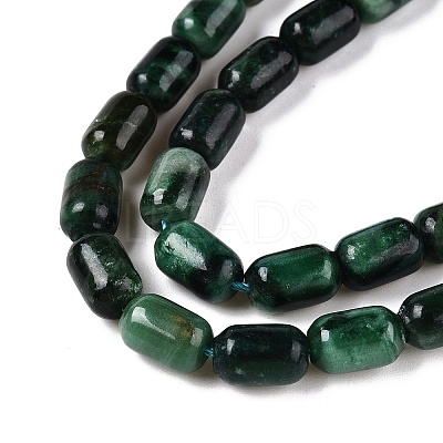 Natural Fuchsite Beads Strands G-G980-34A-1