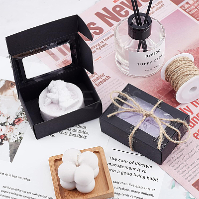100Pcs Craft Paper Boxes CON-BC0007-23-1