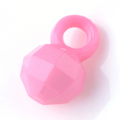 Opaque Acrylic Pendants SACR-S829-C02-1