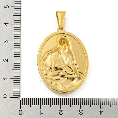 Ion Plating(IP) 304 Stainless Steel Pendants STAS-R231-18G-31-1