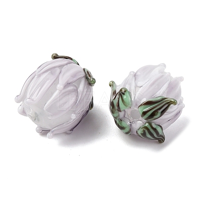 Handmade Lampwork Beads LAMP-F041-02B-1