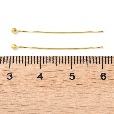 Brass Ball Head Pins RP0.5X30MM-G-01-1