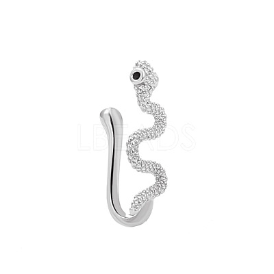 Brass Snake Clip on Nose Rings WGF4B6F-02-1