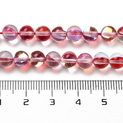 Transparent Glass Beads GLAA-B022-6mm-04-1