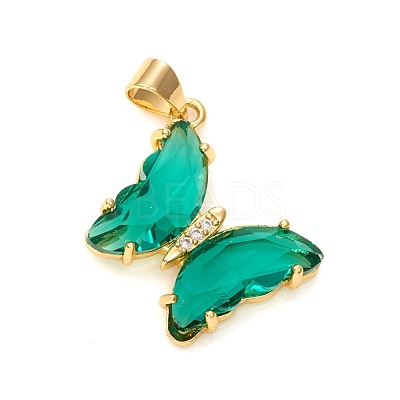 Glass Pendants GLAA-G075-01G-04-1