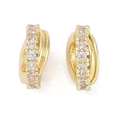 Brass Spacer Beads KK-Z094-14G-1