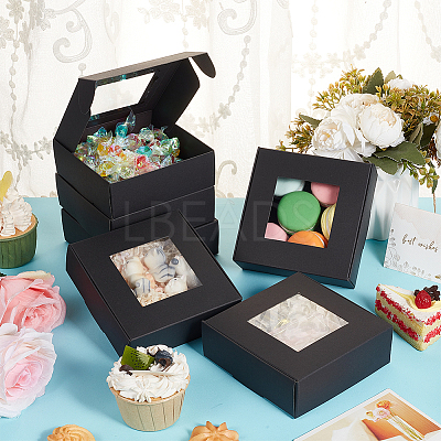 Paper Candy Storage Box CON-WH0084-96A-01-1