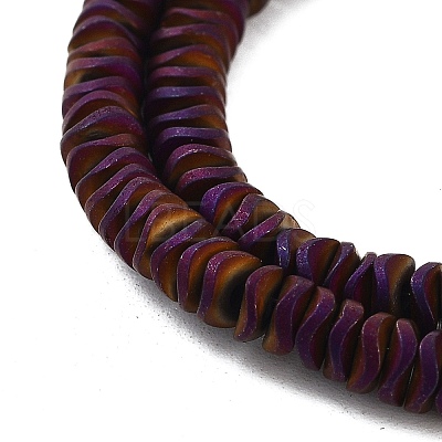 Electroplated Synthetic Non-magnetic Hematite Beads Strands G-H020-M01-20-1
