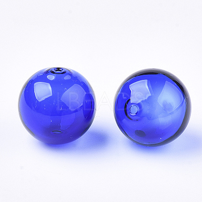 Handmade Blown Glass Beads X-BLOW-T001-32A-01-1