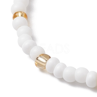 10Pcs 10 Styles Glass Seed Beads Stretch Bracelet Sets BJEW-MZ00095-1