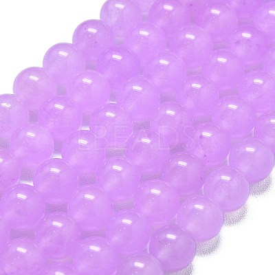 Natural Malaysia Jade Beads Strands G-L645-C01-8mm-08-1