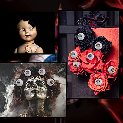 Plastic Doll Eyes DIY-PH0009-45-1