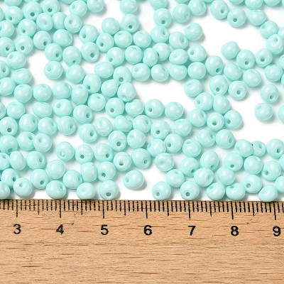 6/0 Opaque Baking Paint Glass Seed Beads X1-SEED-M012-02A-04-1