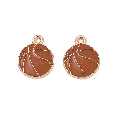 Alloy Enamel Pendants ENAM-V001-01D-KCG-1