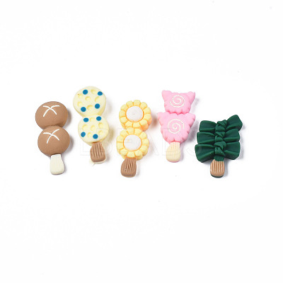 Opaque Resin Cabochons CRES-S366-22-1