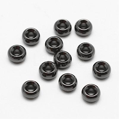 Brass Spacer Beads KK-P056-09B-NR-1