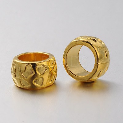 Rondelle Tibetan Style Alloy Beads K0NHD011-1